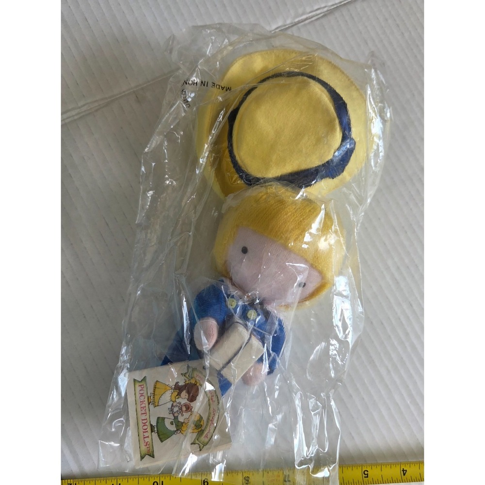 VTG‎ 1981 Joan Walsh Anglund Pocket Dolls Birthday Boy 7" Corduroy Clothing